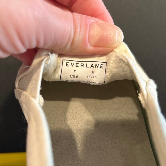 NIB Everlane “The Forever Slip-On Sneaker” – White, Women's 6 / Men's 4.5 - Picture 6 of 6